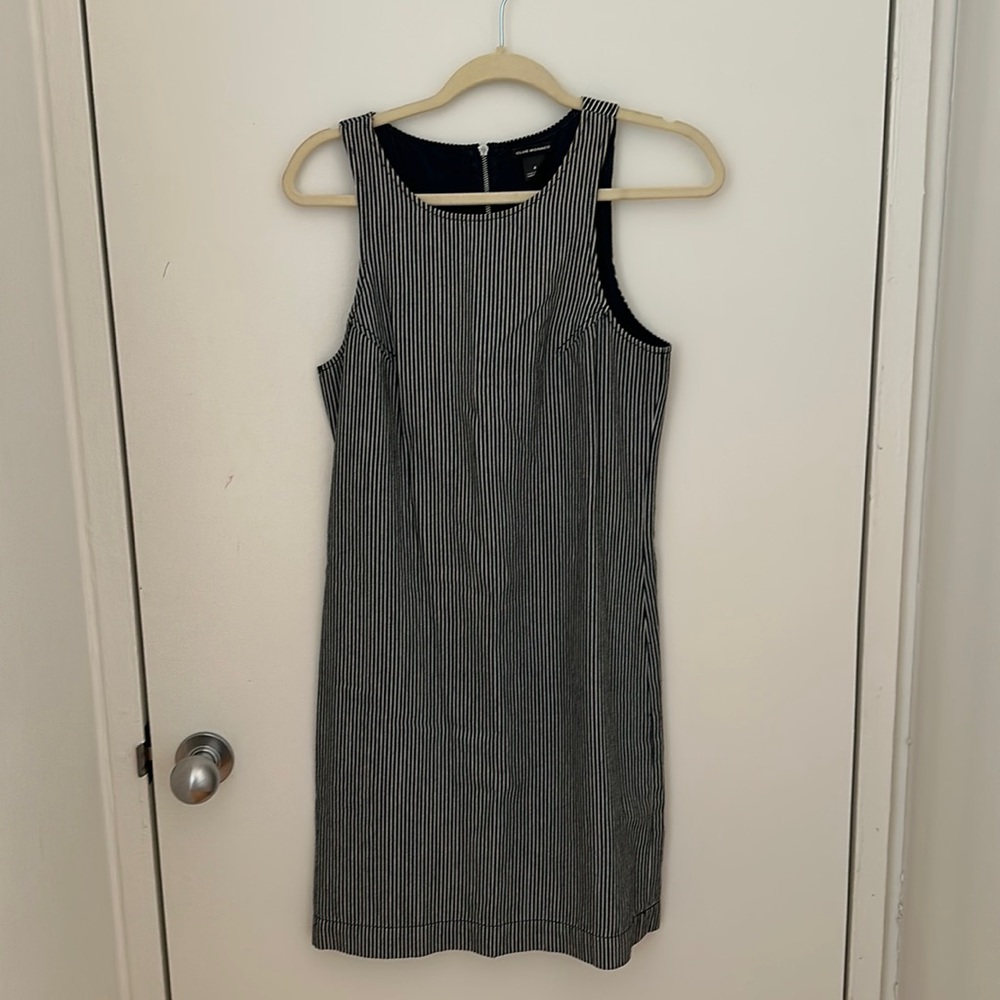 Club Monaco Striped Mini Dress